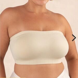 Truekind NWT Strapless Convertible Bandeau Strapless Bra Sz L